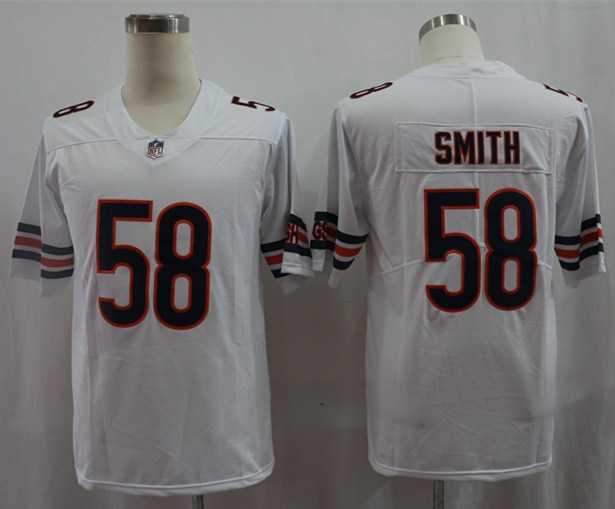 Nike Bears 58 Roquan Smith White Vapor Untouchable Limited Jersey,We sell and wholesale Nike Bears 58 Roquan Smith White Vapor Untouchable Limited Jersey on line form chian!